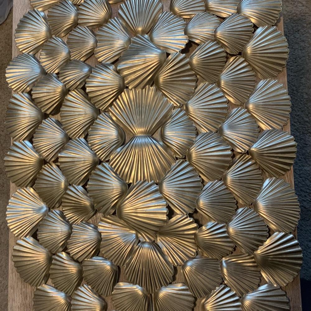 Gold Shell Bath Mat